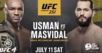 Where Can I Watch, Bet the Usman vs. Masvidal Fight UFC 251 From Austin