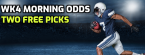Week 4 NFL Betting Odds, Action Report - 2020