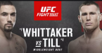 UFC Odds – UFC Fight Night: Whittaker vs. Till
