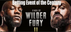 Wilder-Fury 2 Will Likely Be Most Bet on Event of the Year