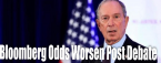 Bloomberg's Odds Worsen Following Debate