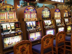 casino row of slots