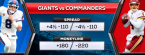 Giants vs Commanders Predictions 