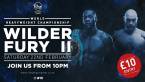 Where Can I Watch, Bet Wilder vs. Fury 2 From London