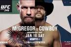 ¿Dónde puedo ver? Apuesta al McGregor vs Cowboy Fight UFC 246 de la Ciudad de México