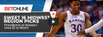 Sweet 16 Midwest Region Predictions - Friars-Jayhawks, Cyclones-Hurricanes