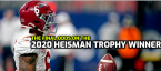 The Final Odds on the 2020 Heisman Trophy Winner The Final Odds on the 2020 Heisman Trophy Winner