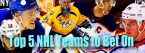 When the NHL Returns; 5 Teams to Consider Betting On When the NHL Returns; 5 Teams to Consider Betting On