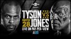 Where Can I Watch, Bet the Mike Tyson Vs. Jones Jr. Fight From Wilkes-Barre, PA, Poconos