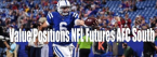 Value Positions on NFL Futures and Props: AFC South Part 2 