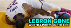How Much Will Lebron James Being Out Affect Lakers Game Lines? How Much Will Lebron James Being Out Affect Lakers Game Lines?