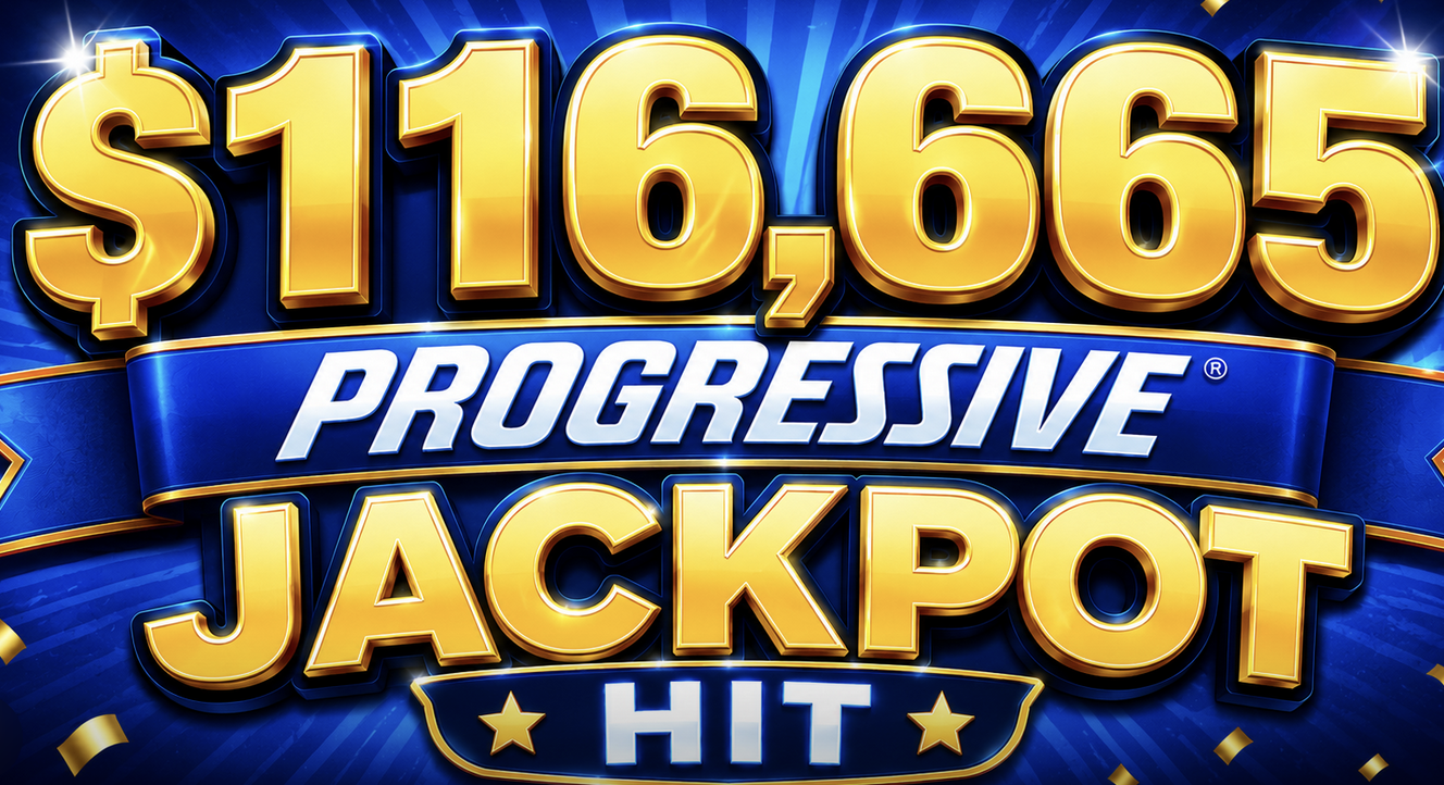 $116,665 Progressive Jackpot Hit at Sacramento Area Hard Rock Casino