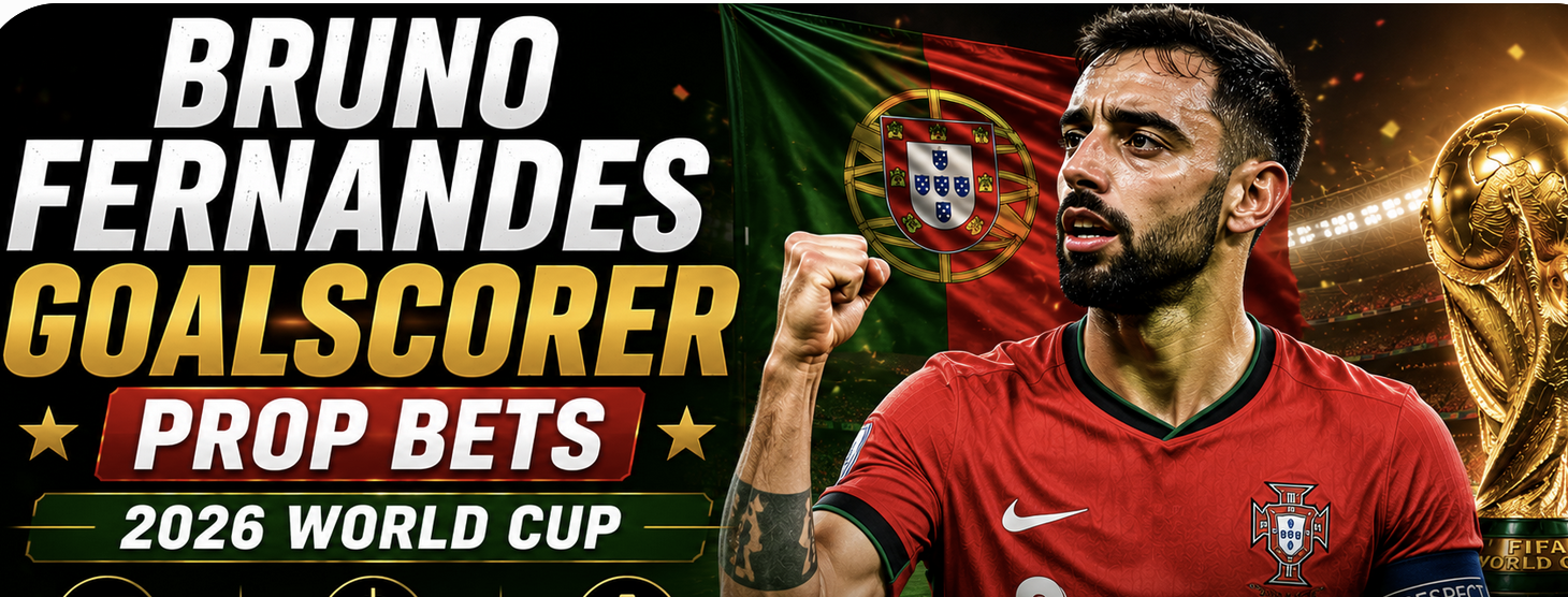 What Are the Payout Odds for Bruno Fernandes First, Anytime Goalscorer Prop Bet: Portugal vs. Congo?
