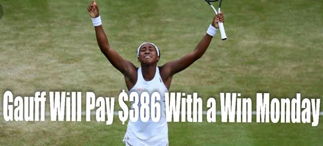How Much Does Coco Gauff Pay Out to Beat Simona Halep Monday?
