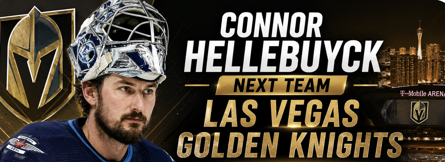 Connor Hellebuyck Next Team Las Vegas Golden Knights Odds