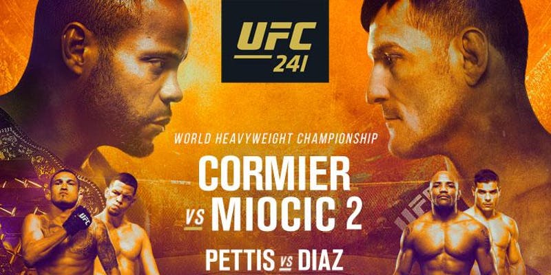 Where Can I Watch, Bet The Cormier vs Miocic Fight - UFC 241 - San Bernardino California
