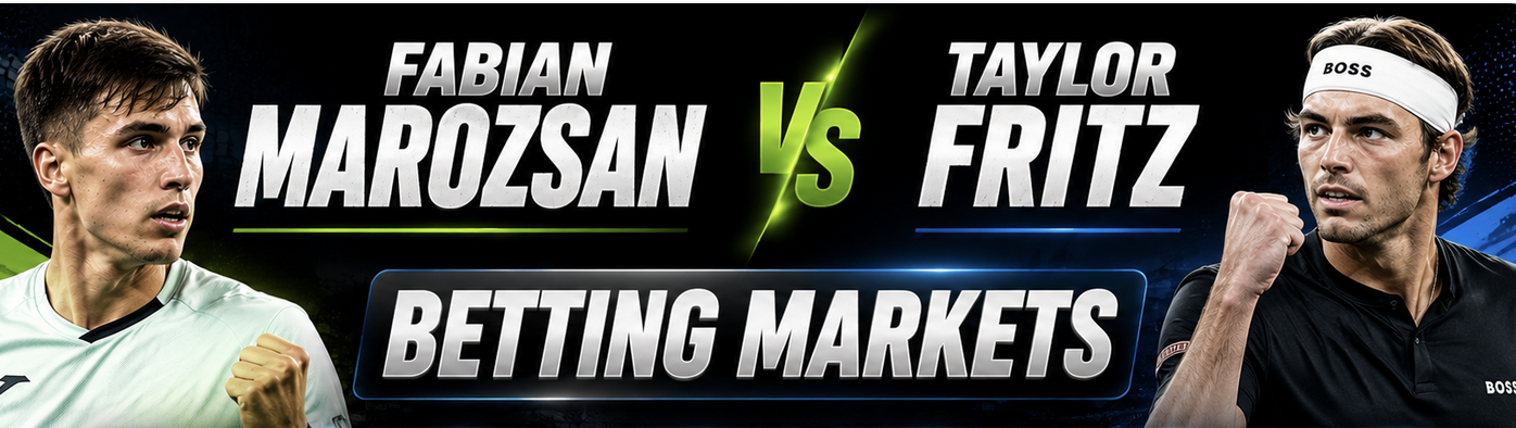 2026 ATP Halle Betting Markets: Fabian Marozsan v Taylor Fritz