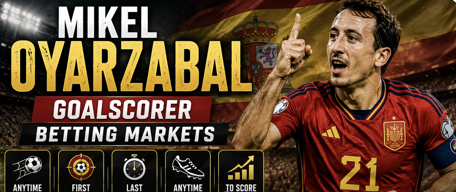 Mikel Oyarzabal Goalscorer Payout Odds - Spain vs. Argentina - World Cup 2026