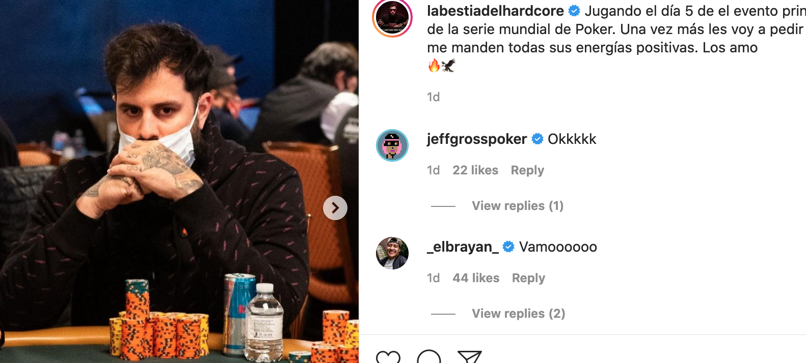 Hye Park Tops Field of 36 Remaining at 2021 WSOP Main Event, Rapper Also Among Top 10