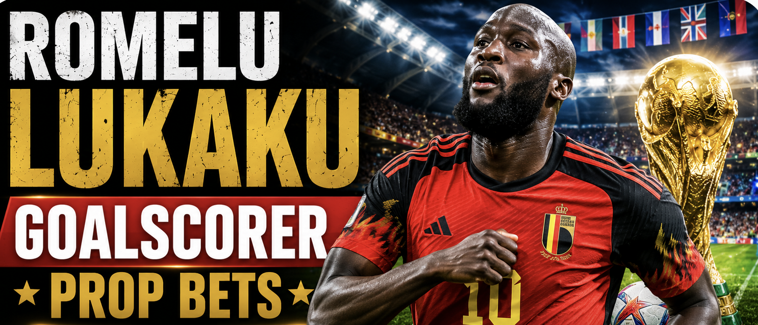 Romelu Lukaku Goalscorer Payout Odds - USA vs. Belgium - World Cup 2026
