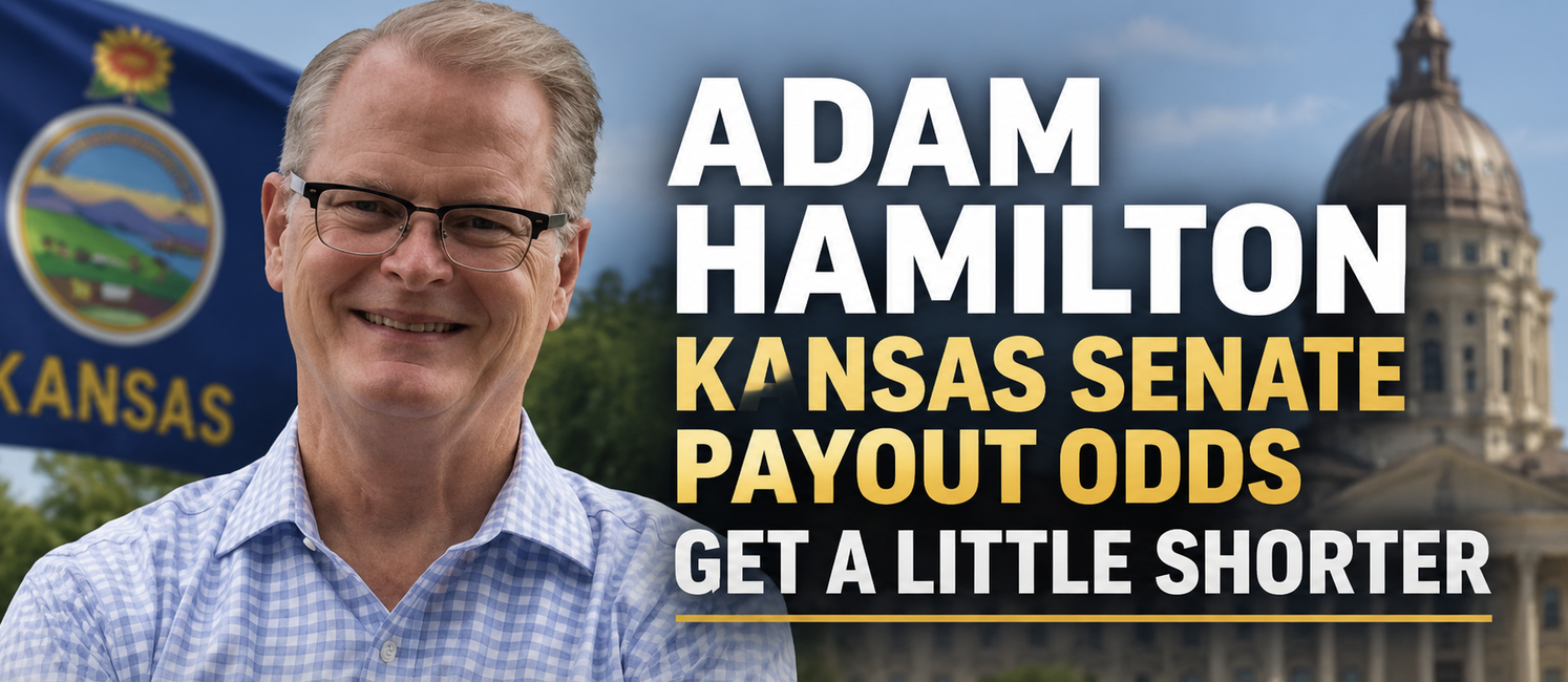 Adam Hamilton Kansas Senate Payout Odds Get a Little Shorter