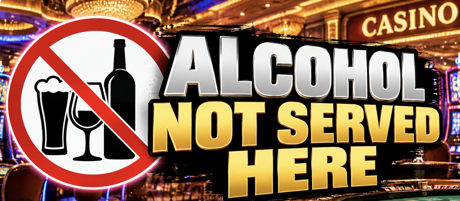 This Las Vegas Casino No Longer Serves Alcohol.... And Not By Choice
