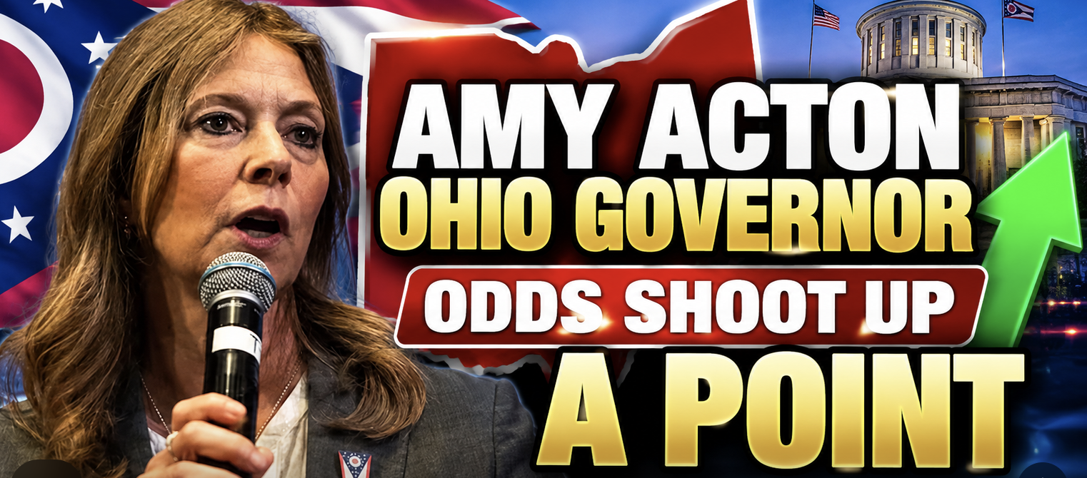 Amy Acton Ohio Governor Odds Jump Another Point to -450 Wednesday Night