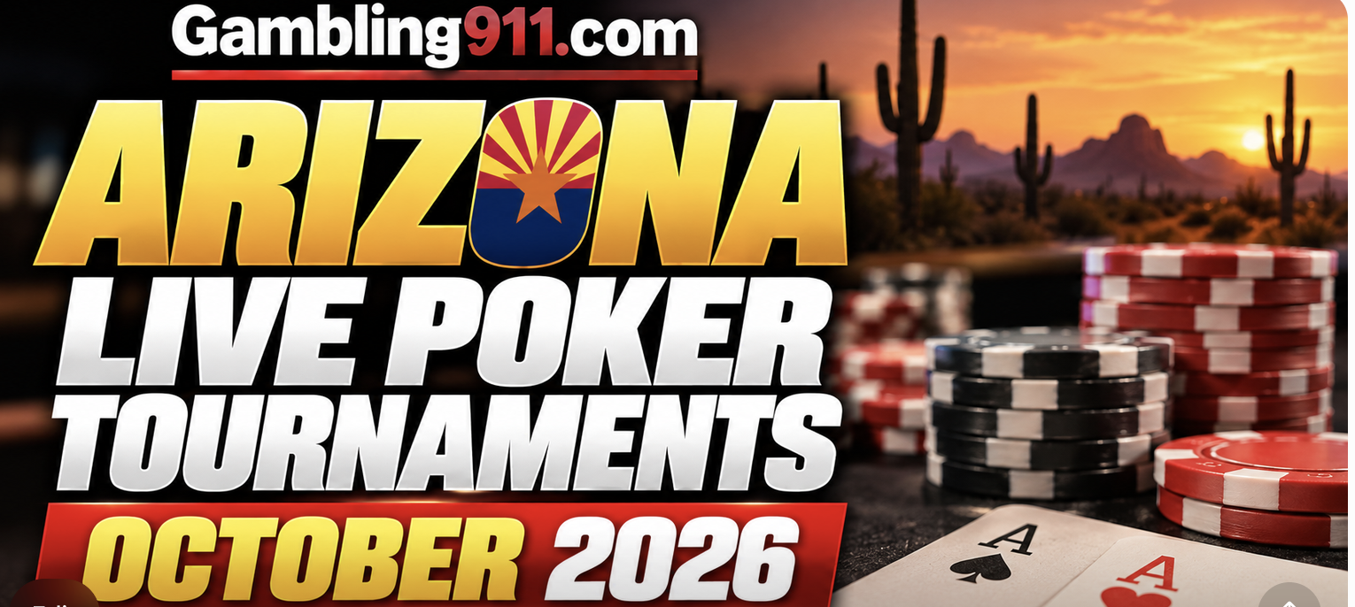 Arizona Live Poker Tournaments October 2026