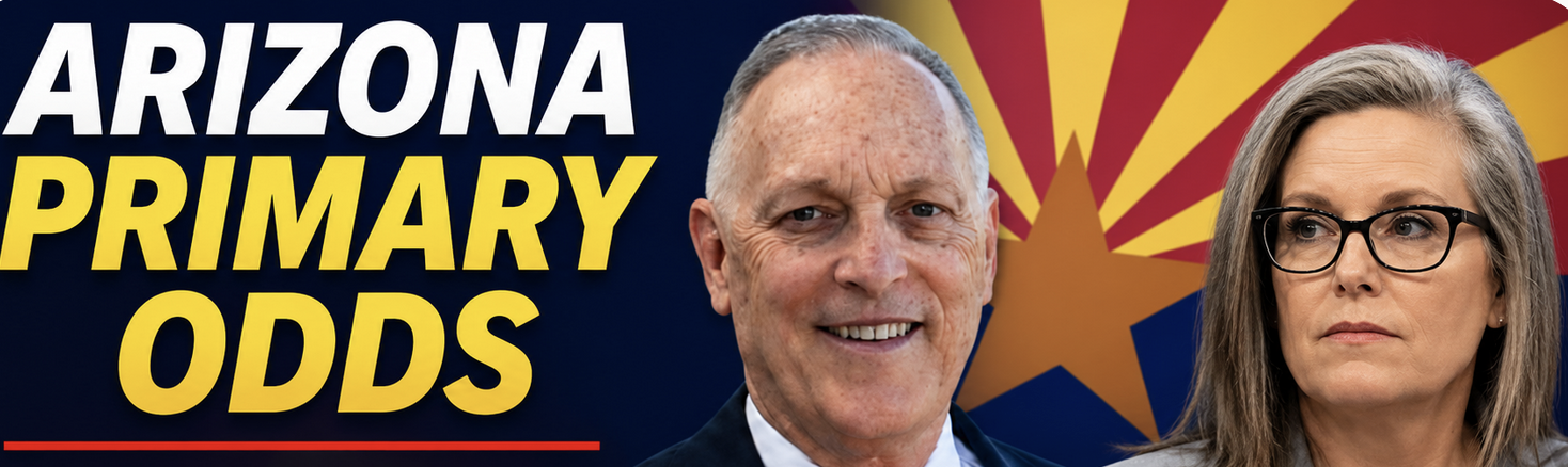 Arizona Primary Election Odds Feature Heavy Favorites, Andy Biggs Pays $400 in Governor Race