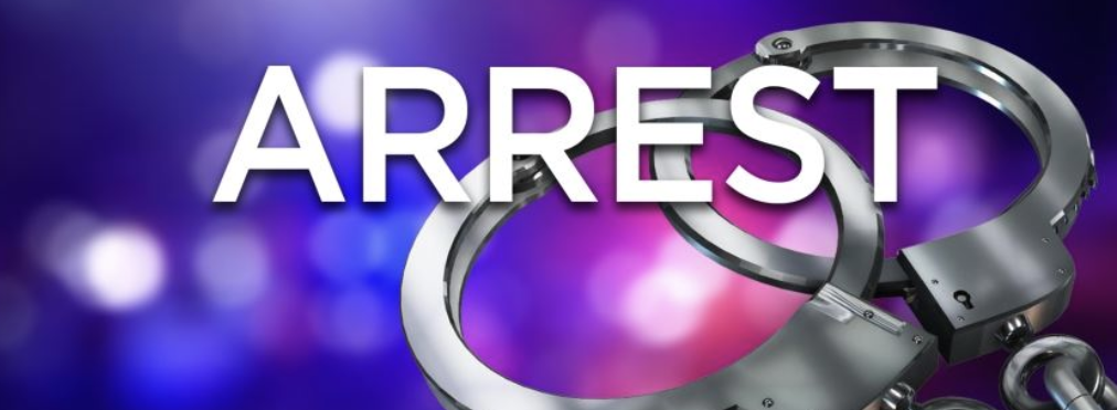 Arrest news graphic
