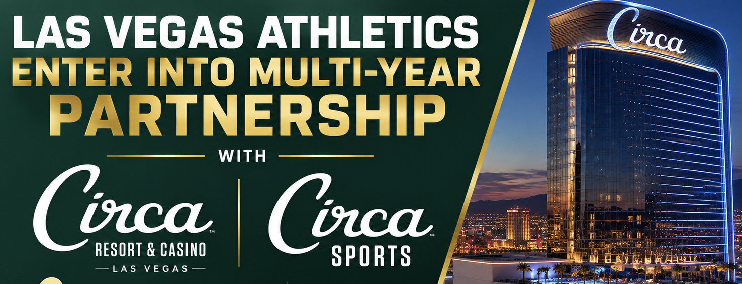Las Vegas Athletics Enter Into Multi-Year Partnership With Circa Resort & Casino and Circa Sports 