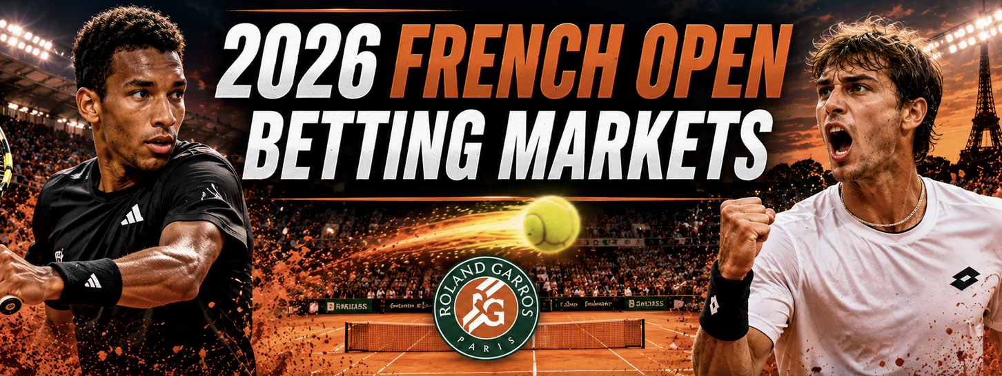 2026 French Open Betting Markets: Felix Auger-Aliassime v Flavio Cobolli 