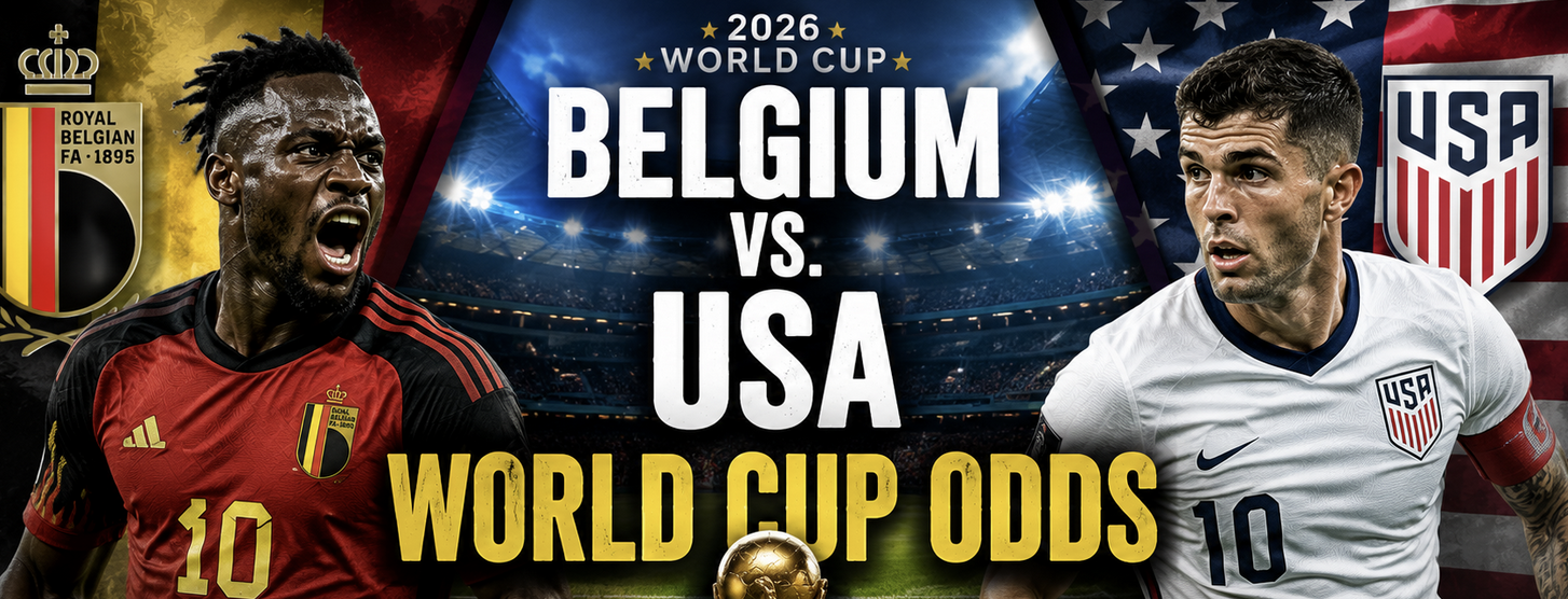 USA vs. Belgium World Cup Match Betting Odds: USMNT Hit Historic WC Odds Mark