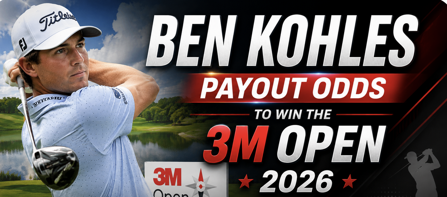 Ben Kohles Payout Odds to Win the 3M Open 2026