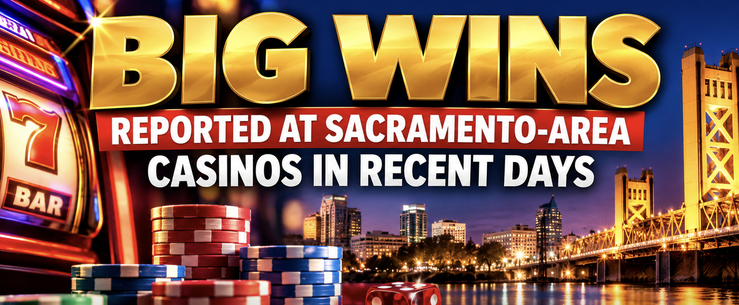 Livermore California Residents Won Big Last Week at Sacramento Area Casino