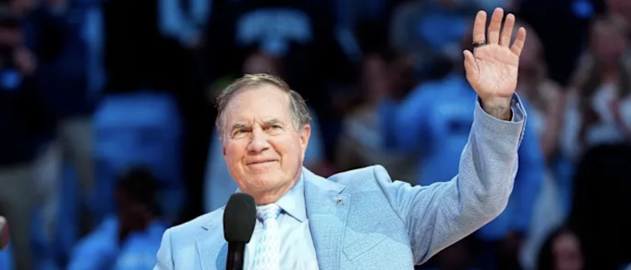 Bill Belichick waving 