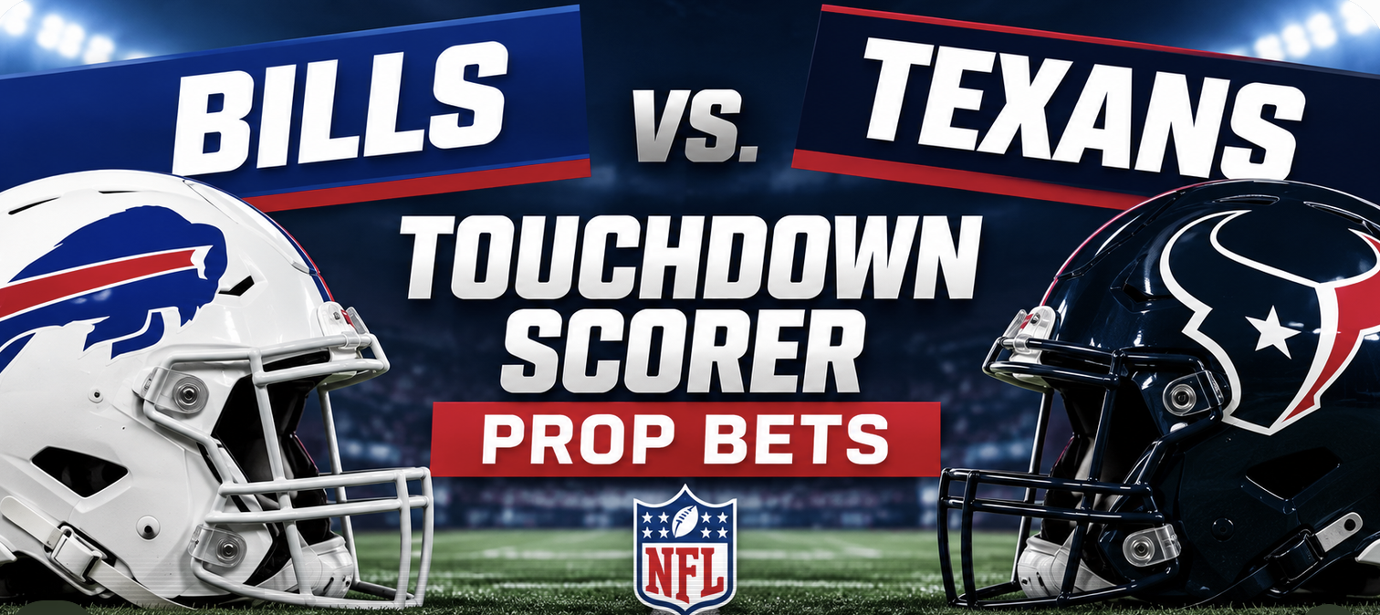 Bills vs. Texans Touchdown Scorer Prop Bets: David Montgomery, James Cook, Josh Allen