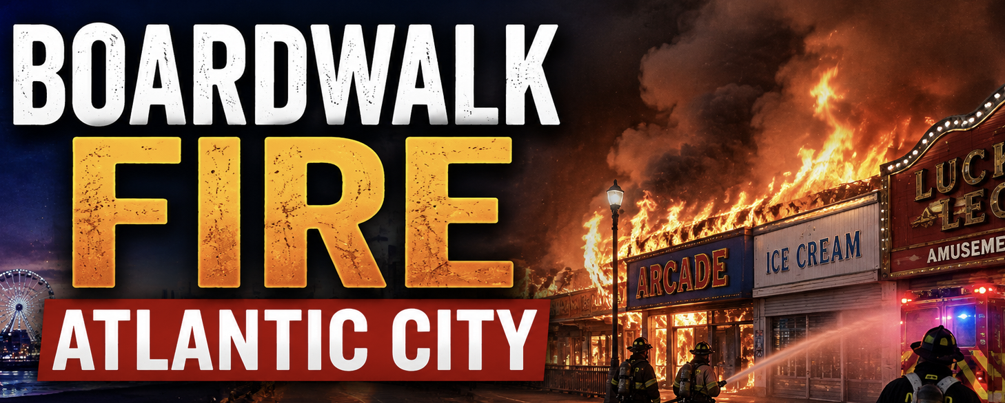 Atlantic City Boardwalk Fire in Front of Bally's Casino: What We Know