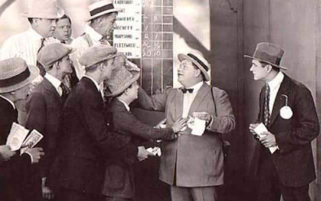 Bookies - old school chatting it up
