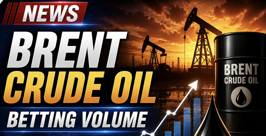 Brent Crude Oil betting volume