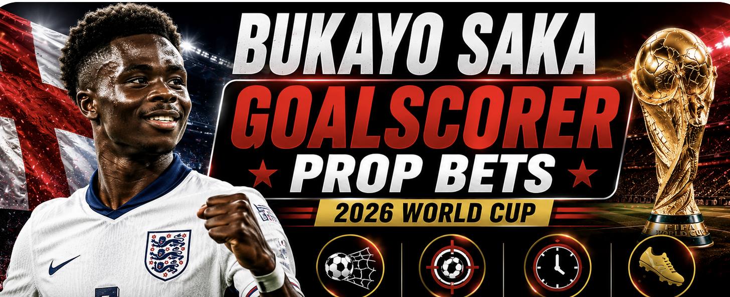 What Are the Payout Odds for Bukayo Saka First, Anytime Goalscorer Prop Bet: England vs. Croatia?
