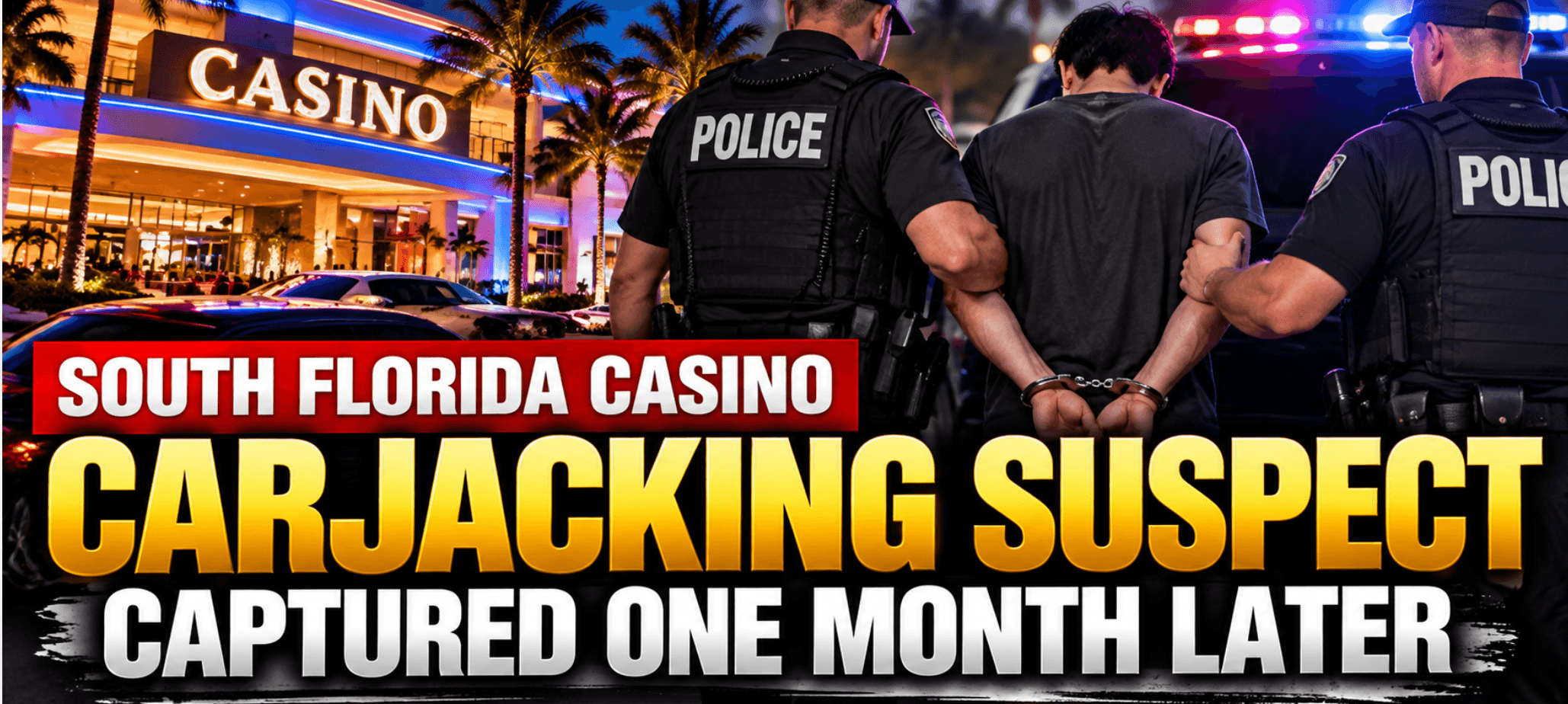 South Florida Casino Carjacking Suspect Captured One Month Later