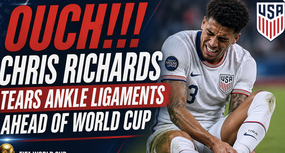 Chris Richards ankle injury