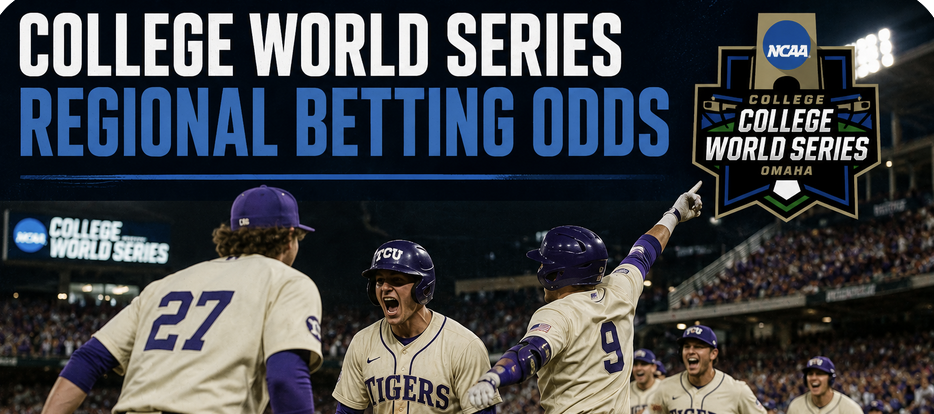 College World Series 2026 regional odds