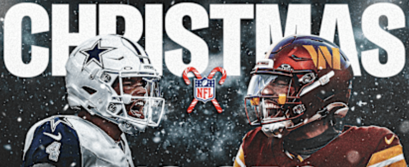 Cowboys vs. Commanders Christmas Day game