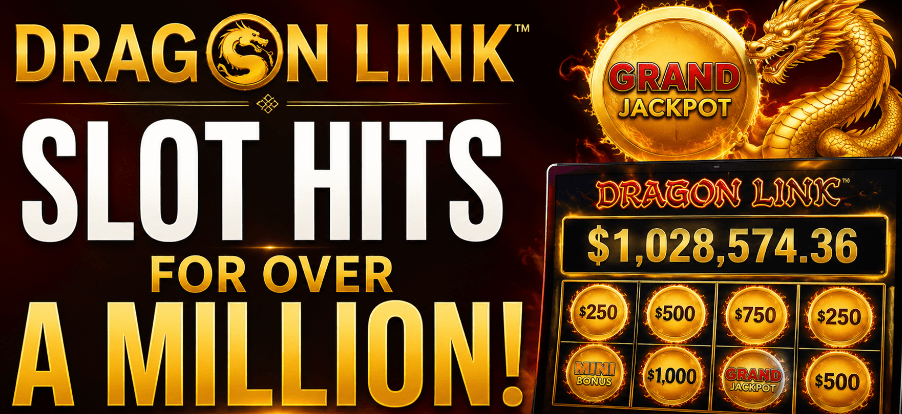 Yet Another Dragon Link Slot Hits at Seminole Hard Rock Hotel & Casino Tampa, This Time for $1,104,476.06