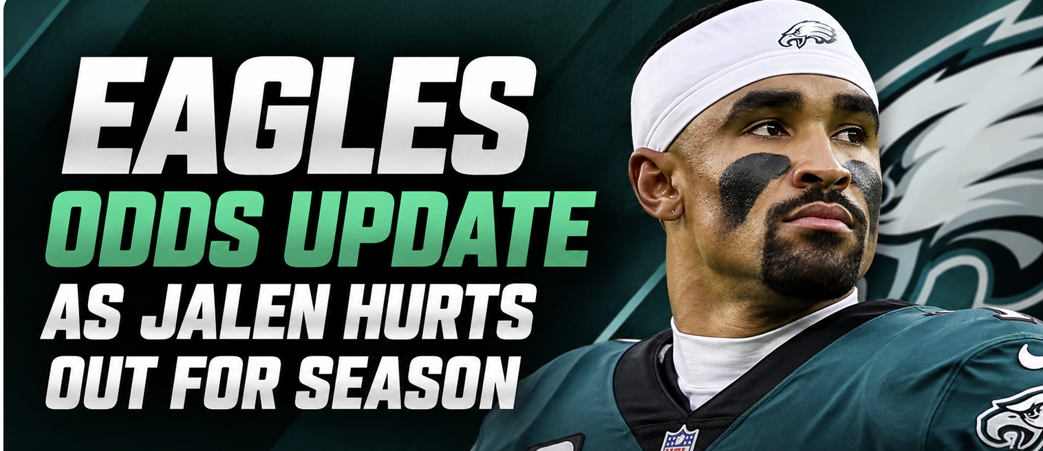 Philadelphia Eagles Odds Take Hit as Jalen Hurts Out for Rest of Season