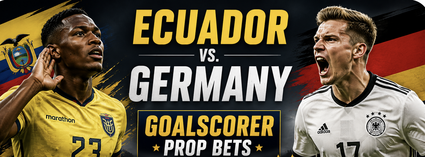 First, Anytime Goal Scorer Prop Bet Payout Odds - Ecuador vs. Germany: Kai Havertz, Deniz Undav, Nick Woltemade