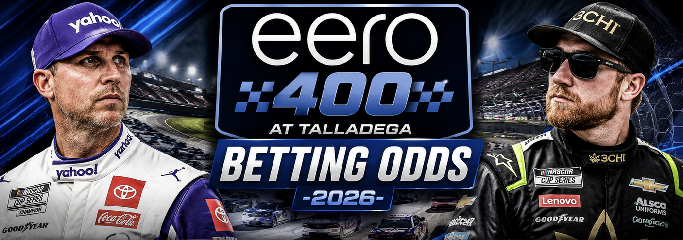 Eero 400 Betting Odds -2026: Denny Hamlin, Tyler Reddick, Kyle Larson, Christopher Bell
