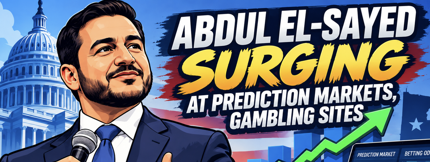 Abdul El-Sayed Surges Ahead to 74 Percent Chance to Win Michigan Senate Race at Polymarket